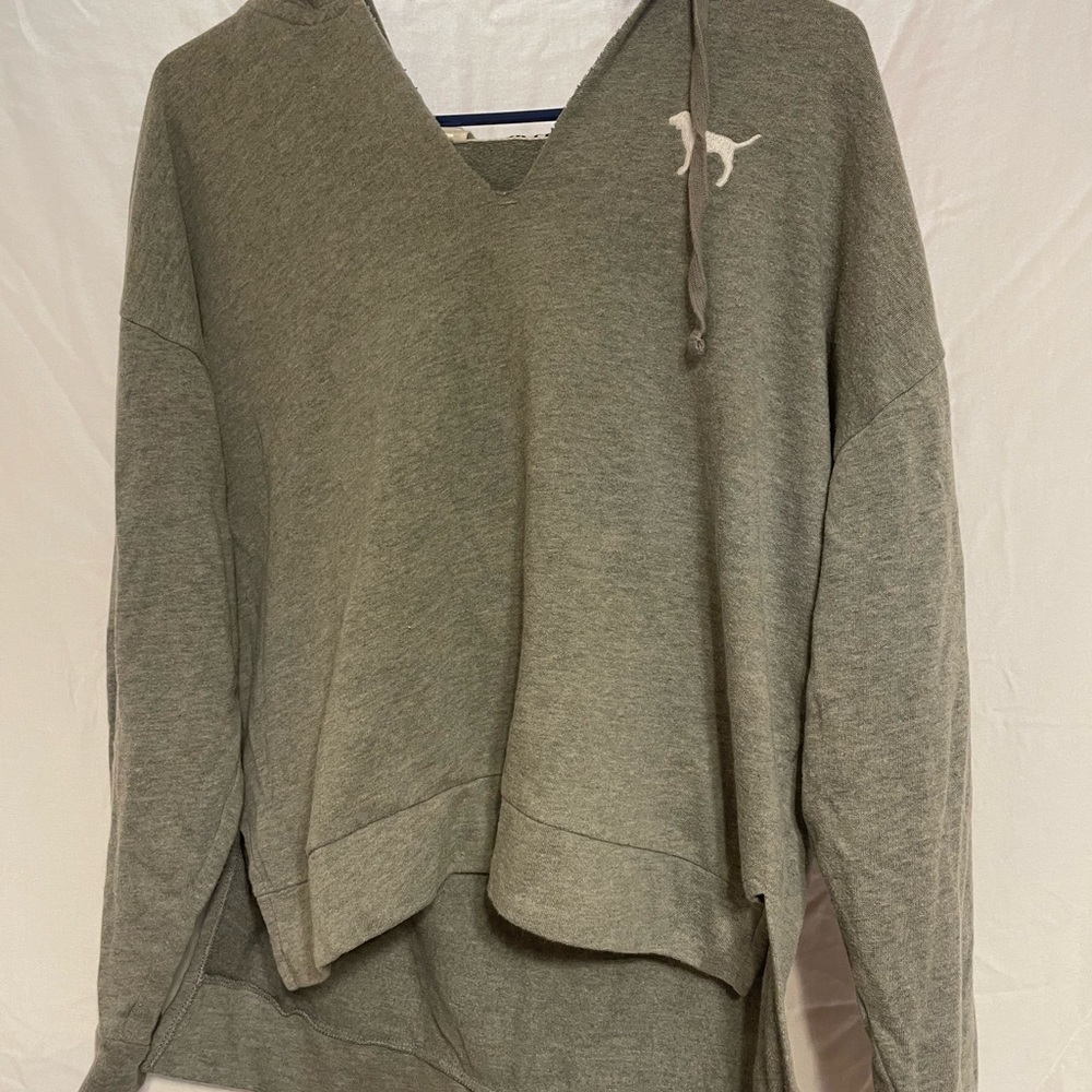 VS PINK cropped hoodie